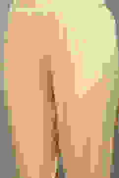 Beige Cotton Kalidar Kurta Churidar Suit Set image number 2