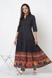 Black Cotton Dress image number 0