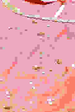 Coral Cream Poly Cotton Lehenga Set image number 1