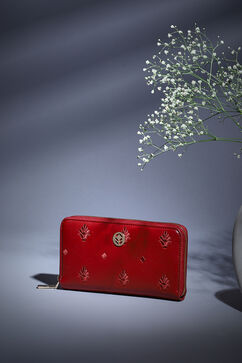 Maroon Pu Leather Wallet image number 0
