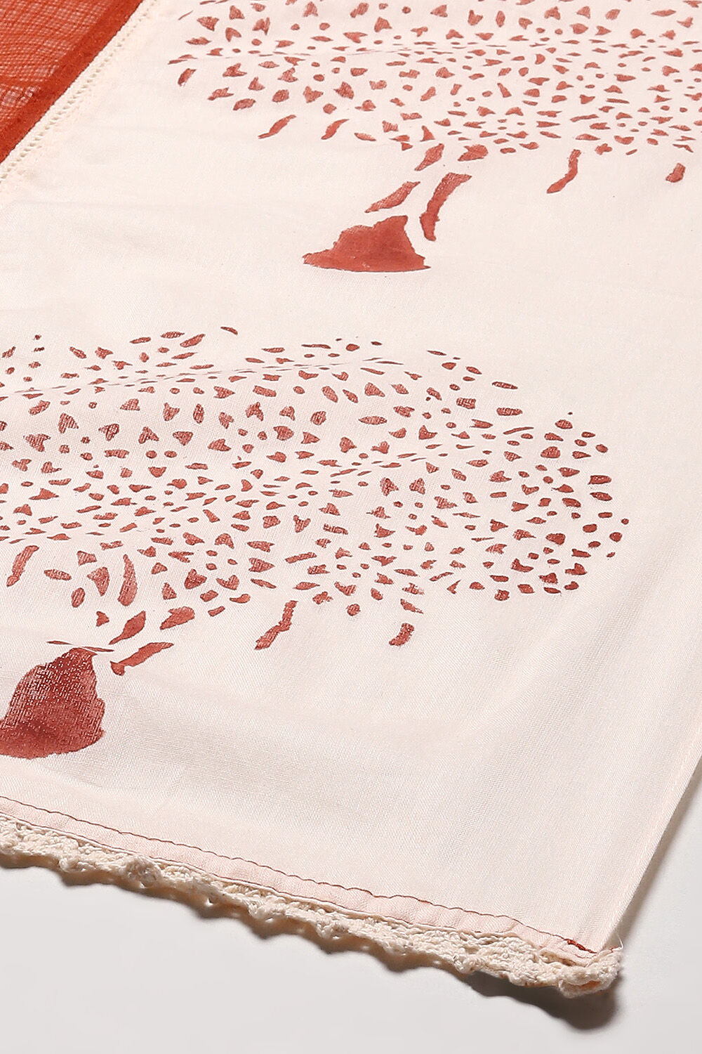 Turquoise Cotton Anarkali Solid Kurta Churidar Suit Set image number 3