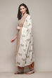 Beige Cotton Printed Unstitched Suit Set image number 6