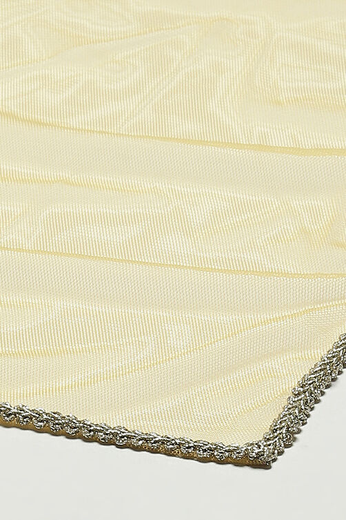 Yellow Cotton Blend Kalidar Kurta Straight Palazzo Suit Set image number 3