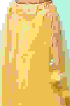 Yellow Poly Viscose Straight Printed Suit Set image number 2