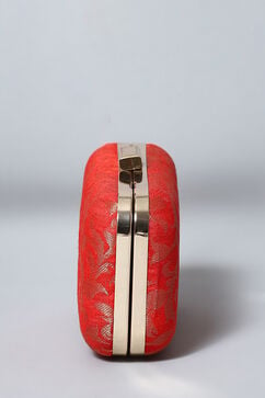 Red Silk Clutch image number 2