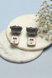 Champagne Brass Earrings image number 2