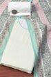 White Pink Muslin Unstitched Suit set image number 0