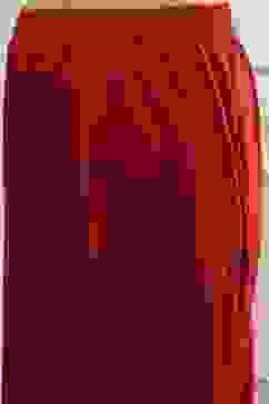 Red Embroidered Art Silk Straight Suit Set image number 2