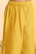 Yellow Floral Printed Straight Sharara Kurta Set image number 2