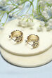 Gold-Toned Everyday Contemporary Hoops image number 2