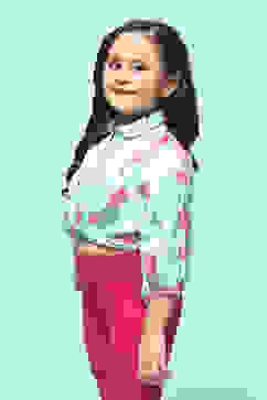 Blue Viscose Shirt image number 2