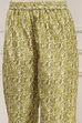 Mustard Cotton Modal Digital Print Unstitched Suit Set image number 3