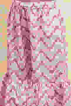 Pink Cotton Angrakha Tiered Kurta Set image number 2