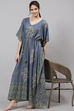 Grey Straight Cotton Printed Sleepwear image number 4