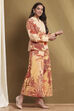 Cream Cotton Printed Co-ord Set image number 5