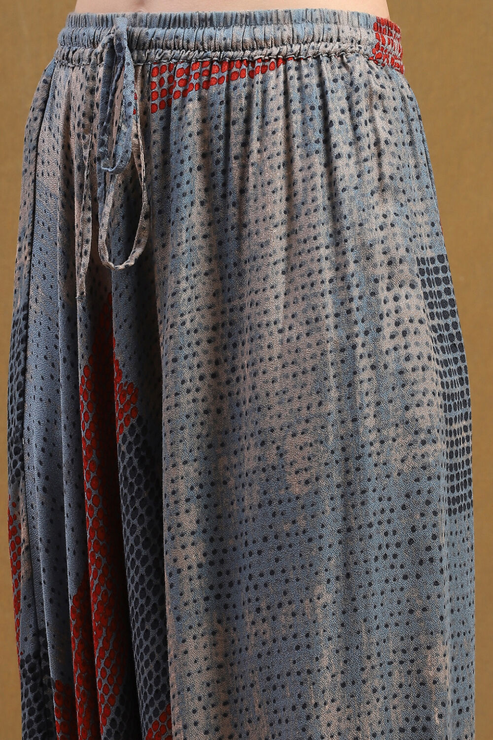 Indigo Printed Straight Short Kurta Set image number 2