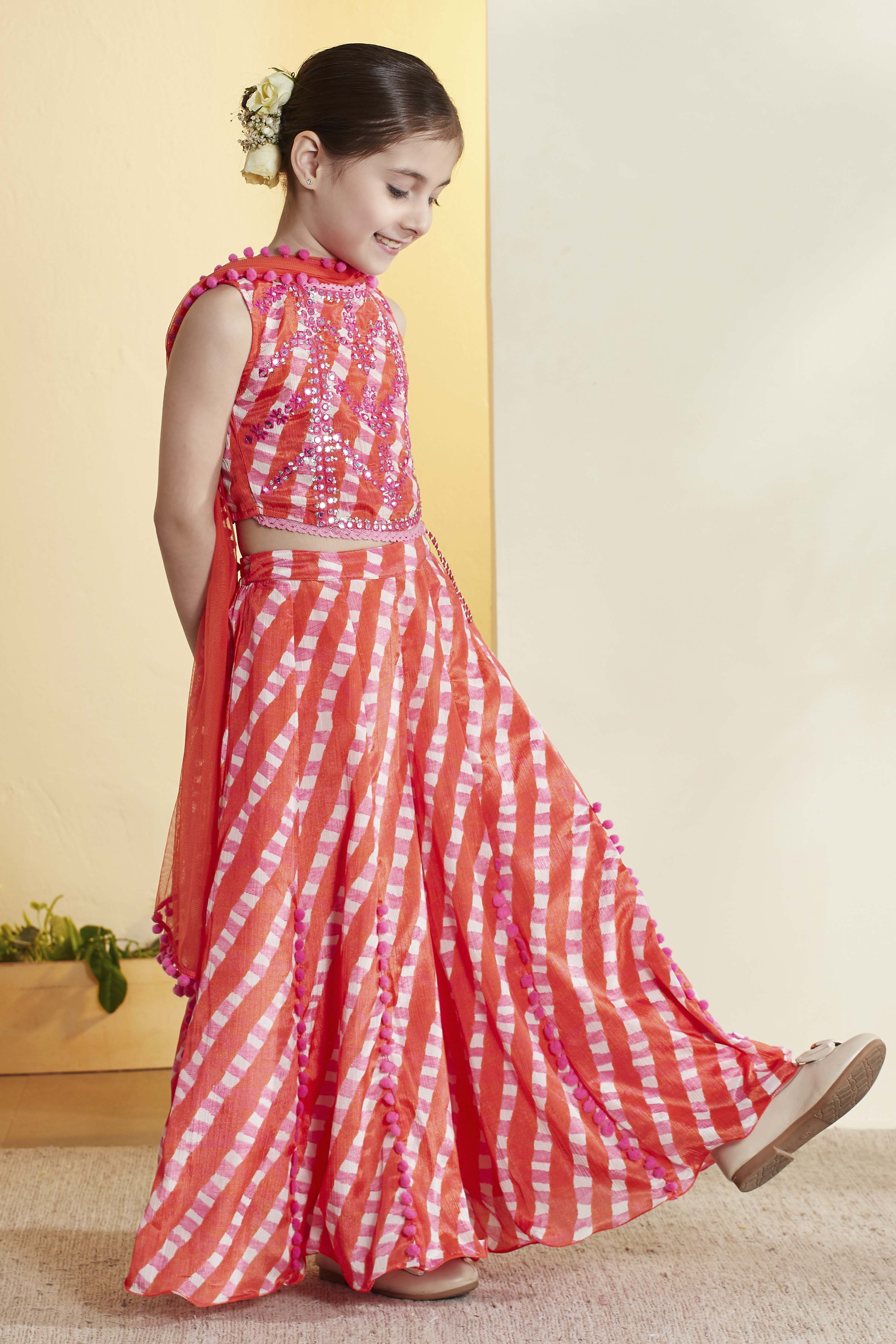 Pink Polyester Straight Suit Set image number 4