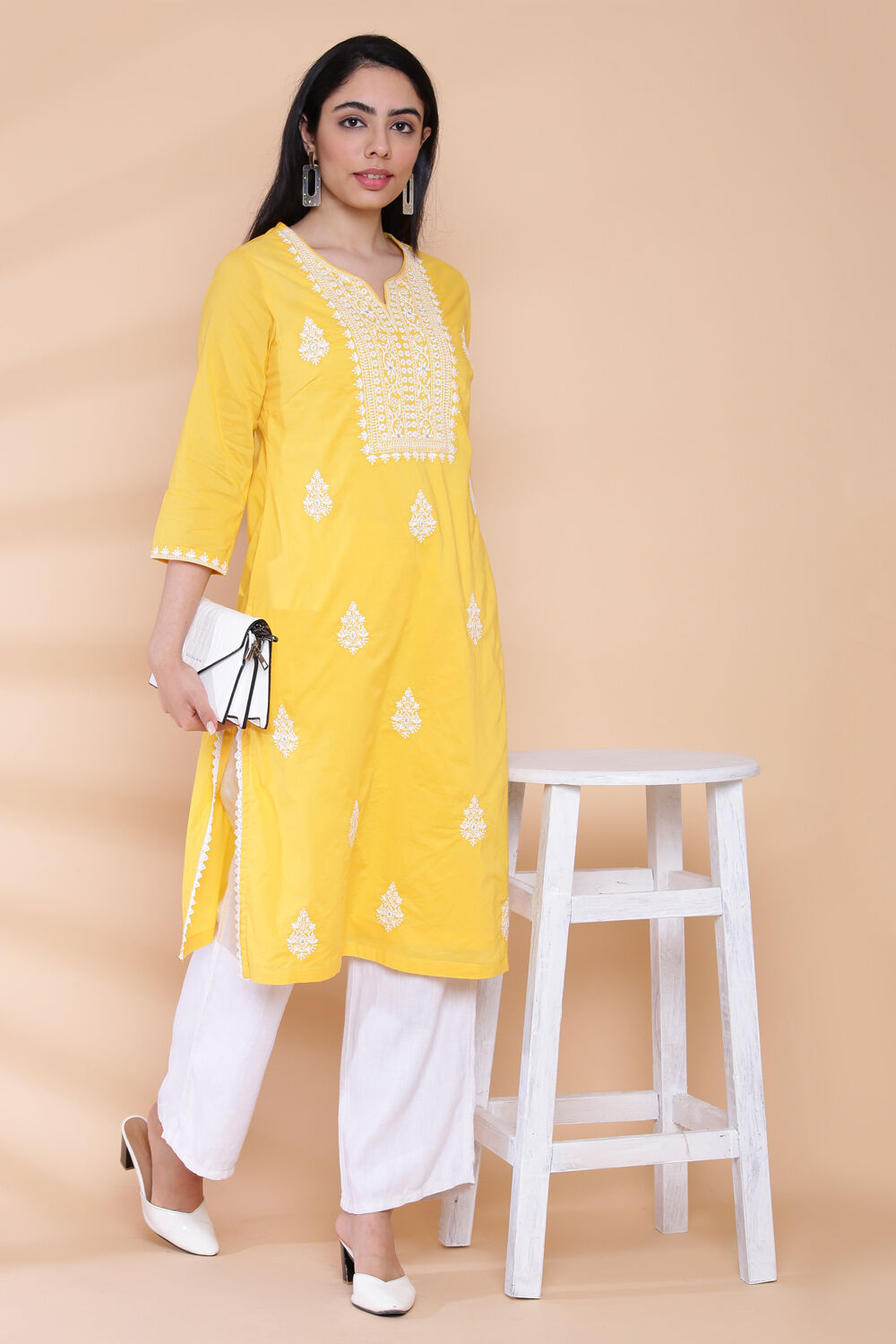 Biba chikankari kurta new arrivals