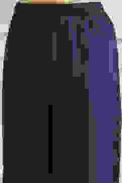 Blue Solid Gathered Suit Set image number 2