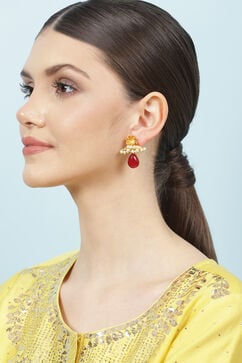 Red Earrings image number 3