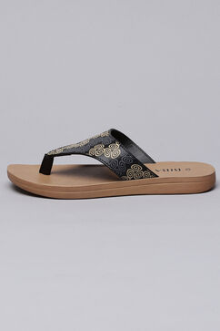 Black Pu Formal Flats image number 3