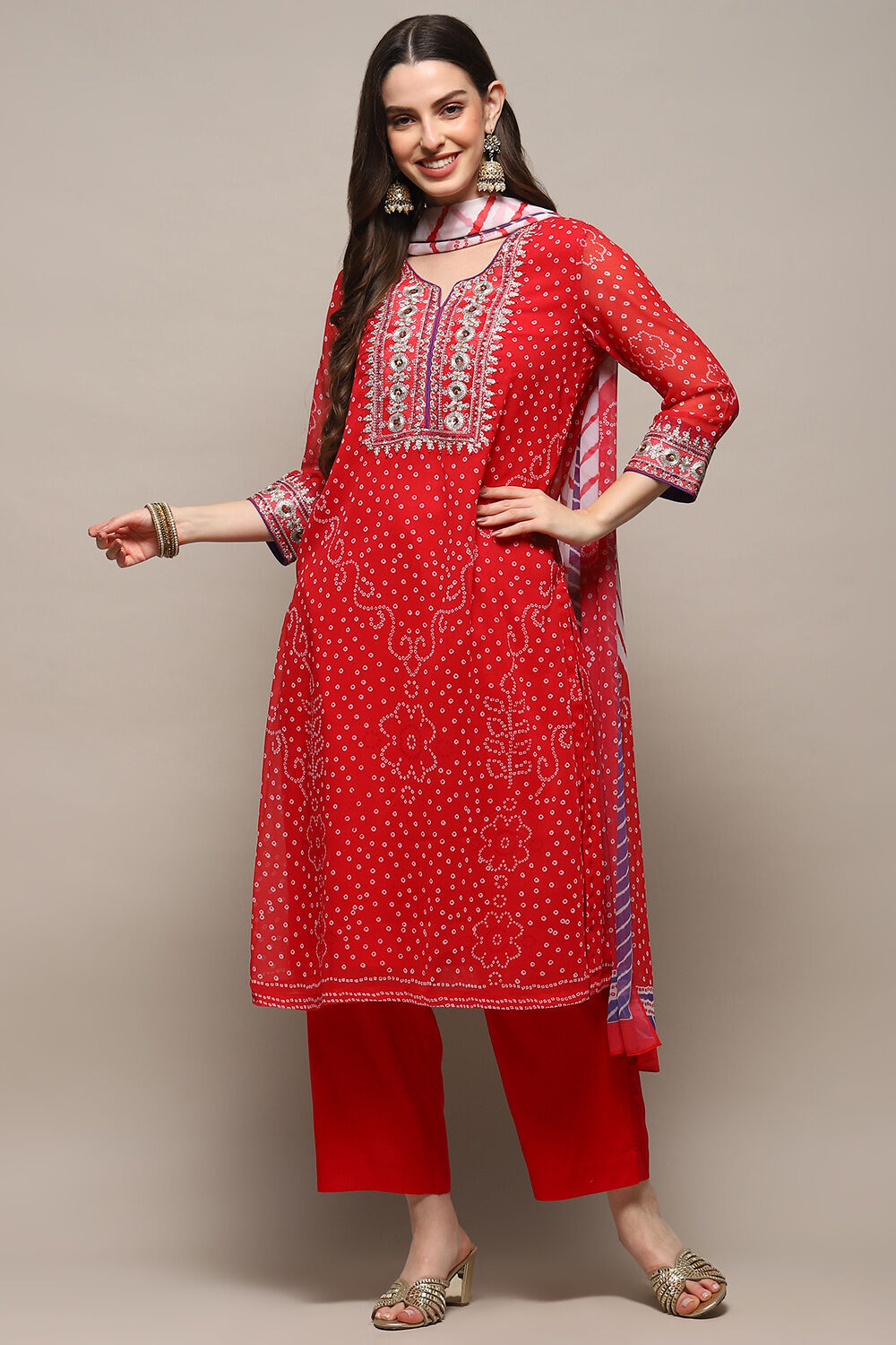 Mango Polyester Straight Suit Set image number 7