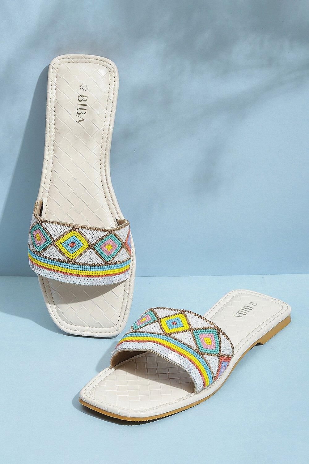 Fabric sandals sales