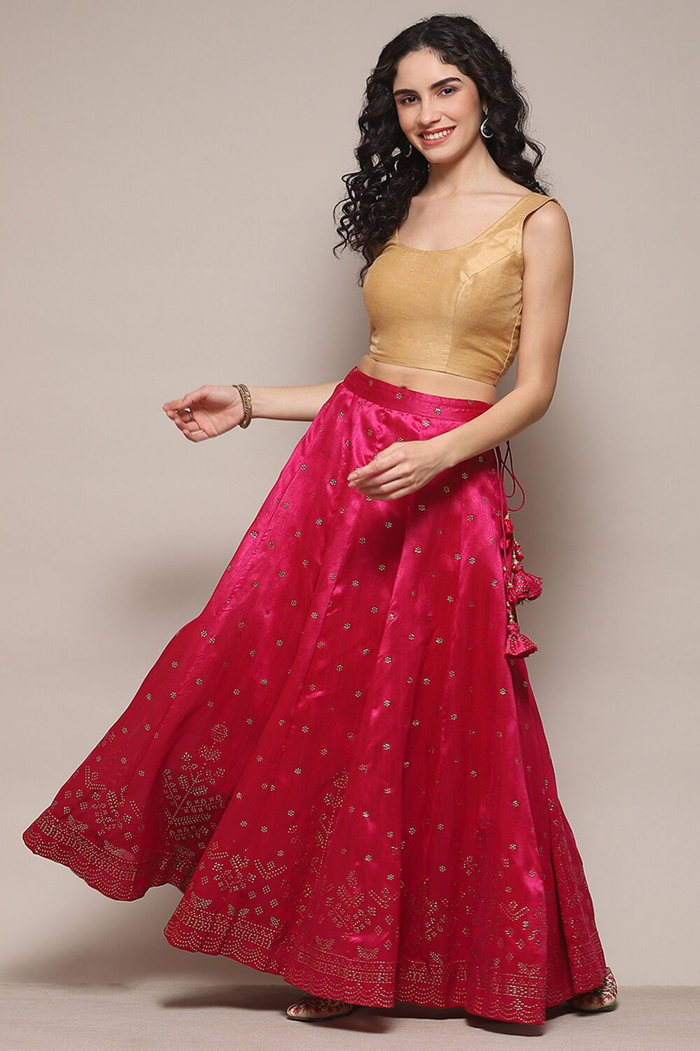 Metallic skirt india store