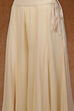 Ivory Poly Georgette Embroidered Fusion Set image number 2