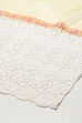 Pastel Yellow Muslin Lace Unstitched Suit Set image number 4