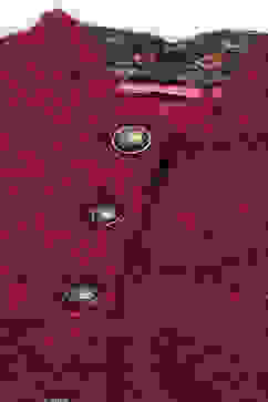 Brown & Red Acrylic Jacket image number 1