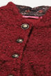Brown & Red Acrylic Jacket image number 1