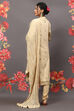 Rohit Bal Beige Cotton Blend Straight Kurta Suit Set image number 4