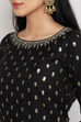 Green Poly Metallic Sharara Kurta Garara Suit Set image number 1