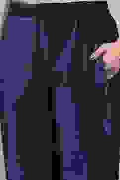 Teal Velvet Straight Winter Kurta Set image number 2