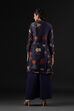 Rohit Bal Off White Cotton Silk Straight Printed Kurta Set image number 4