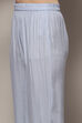 Pastel Pink Rayon Unstitched Suit set image number 3