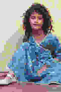 Turquoise Angrakha Printed Flared Suit Set image number 0