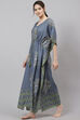 Grey Straight Cotton Printed Sleepwear image number 2