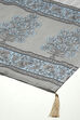 Grey Cotton Hand Block Print Unstitched Suit Set image number 16
