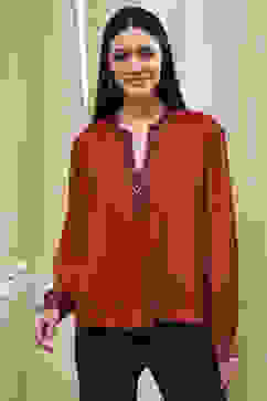 Rust Solid Straight Top image number 5