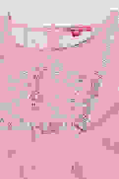 Pink Art Silk Straight Kurta Churidar Suit Set image number 1