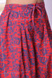 White And Red Cotton Indie Mickey Embroidered Top And Pant Set image number 5