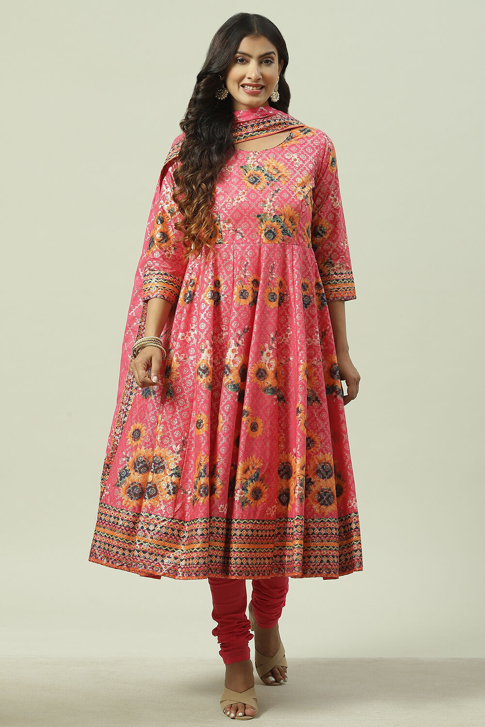 Biba long anarkali dresses shop