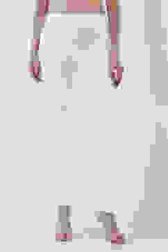 White Solid Flared Pants image number 4