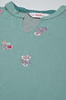 Peach Acrylic Straight Yarndyed Kurta image number 5