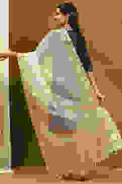 Gold Polyester Dupatta image number 3