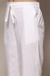 Yellow Cotton Unstitched Suit set image number 3