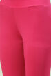 Black Cotton Blend Solid Leggings image number 1