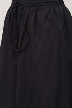 Rohit Bal Black Silk Straight Printed Suit Set image number 3